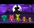 famille doigt monstre chanson d'halloween bébé rime Preschool rhyme Scary Song Monster Finger Family (1)