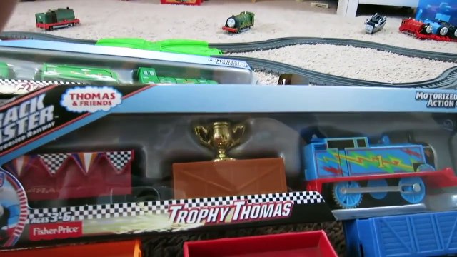 THOMAS AND FRIENDS TRACKMASTER THE GREAT RACE SHOOTING STAR FLYING SCOTSMAN