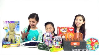 SQUID INK CHILI PEPPER CHALLENGE Blast Box Groot Hatchimals