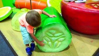 Indoor Playground with Bad Baby Learn Colors Family Fun Kids pretend play Nursery Rhyme for Kids-nG0wcg-1tWM