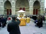 AMIENS messe traditionnelle à la cathédrale