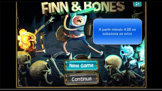 (SeccionRetro) Hora De Aventura: Finn And Bones Eps 1