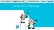 Commercial Properties Painting Service at San Diego