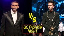 Padmavati Heroes Shahid Kapoor - Ranveer Singh Rampwalk At GQ Fashion Nights