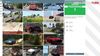BeamNG.drive Araç Süspansiyon Testleri (Türkçe)