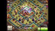 Clash of clans gowiwi   poison spell attack strategy
