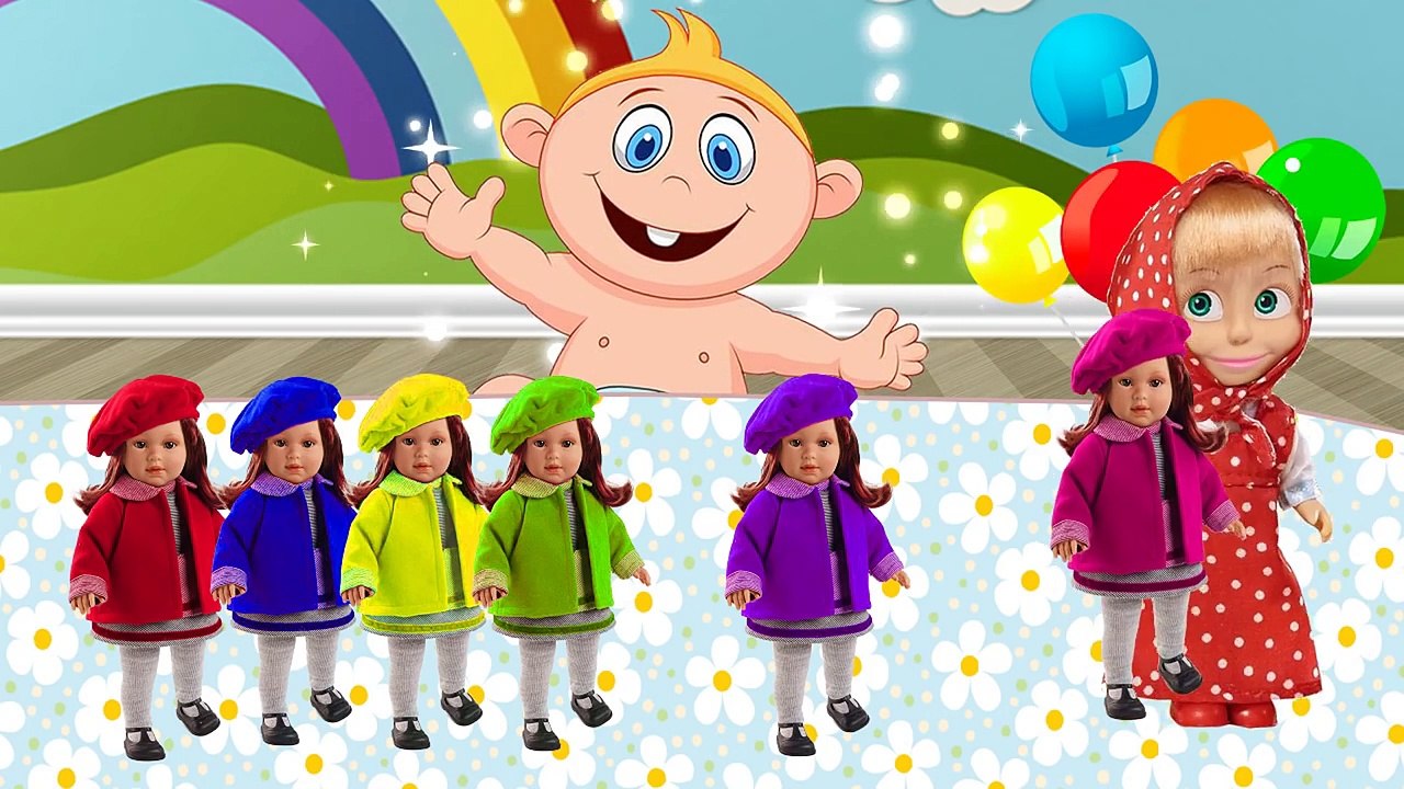 Bad Baby Плохой ребенок Crying and Learn Colors - Baby Doll - Kids Song Collection Учим цвета
