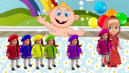 Bad Baby Плохой ребенок Crying and Learn Colors - Baby Doll - Kids Song Collection Учим цвета