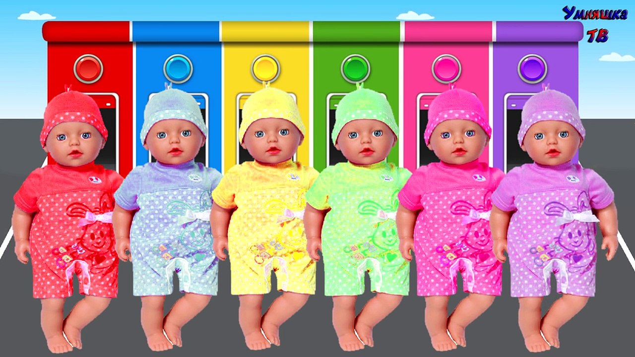 Colors for Children to Learn with Bebe - Colours for Kids - Learning Videos