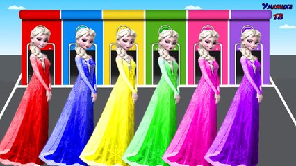 Learn colors Elsa Frozen - Fun Colors for kids to learn - Kids videos