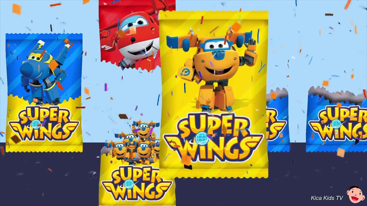 Learn colors with Super Wings - Finger family song for Kids