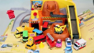 Tayo the Little Bus Crane Disney Cars Kinetic Sand Toy Surprise Eggs