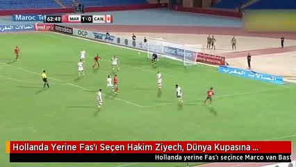 Hollanda Yerine Fas'ı Seçen Hakim Ziyech, Dünya Kupasına Gidiyor