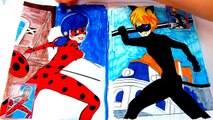 Miraculous Ladybug VS Cat Noir Coloring Book for kids | Marinette and Adrien Coloring Book for kids