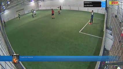Faute de Yassine - ENSMA FC  Vs Les Bonobos - 13/11/17 19:00 - LIGUE 1 - Poitiers Game Parc