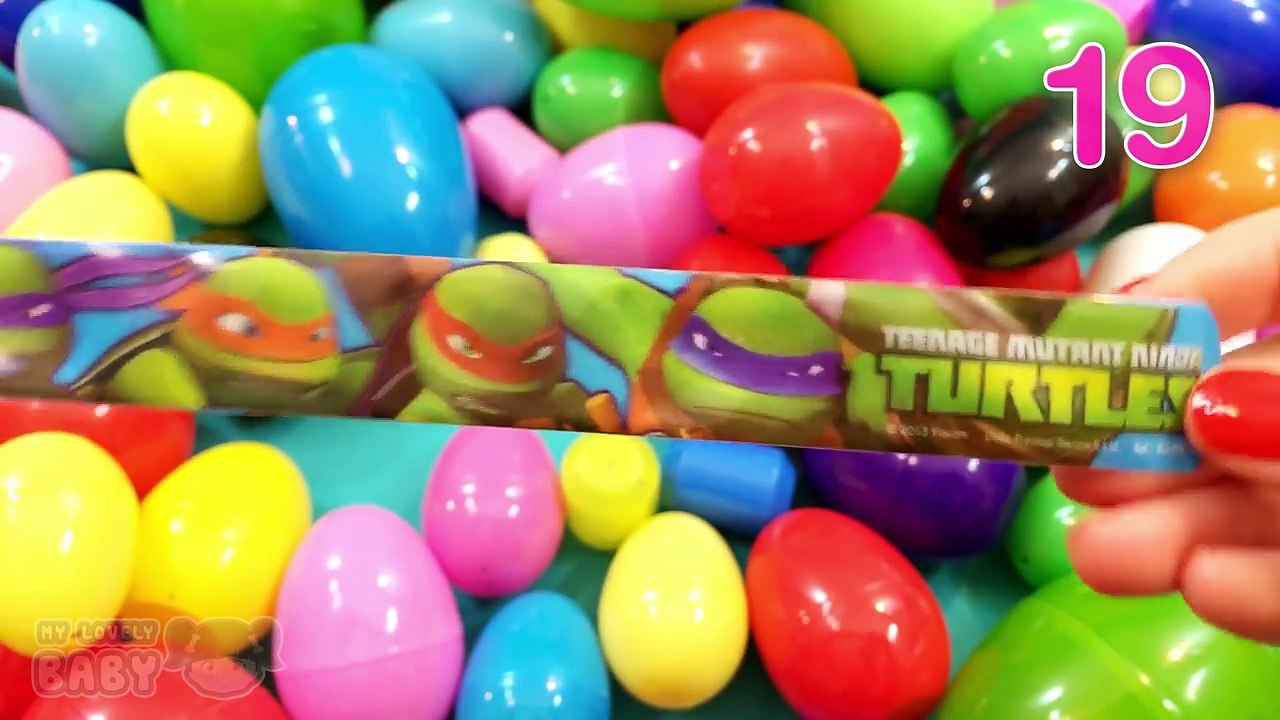 NEW Huge 101 Surprise Eggs Opening Disney Pixar Frozen Paw Patrol Marvel SPIDER-MAN Toys