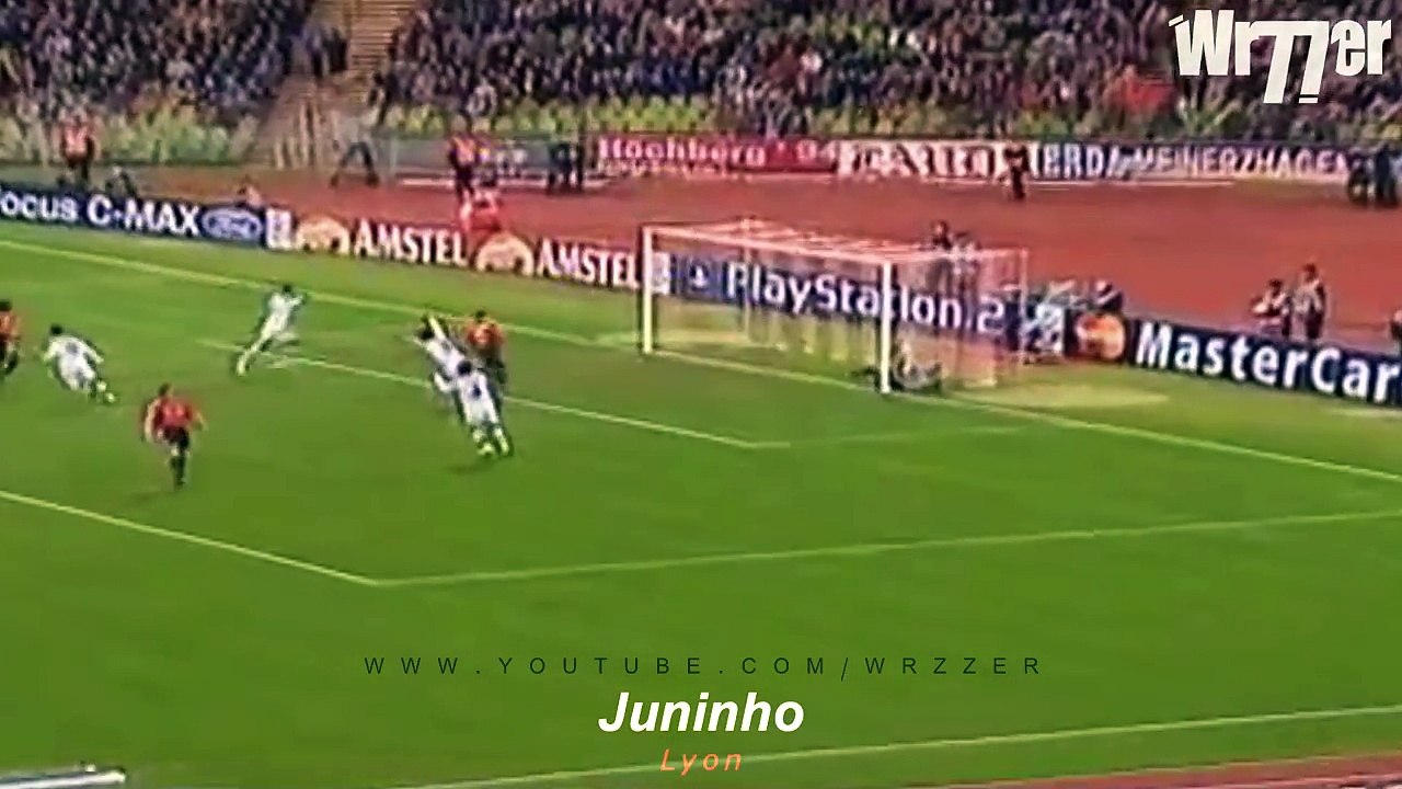 Top 10 Outstanding Curved Free Kicks