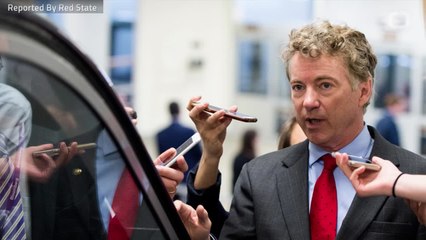 Injured Rand Paul is Back on The Hill