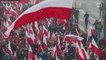 'White Europe" Poland Nationalist March Draws 60,000
