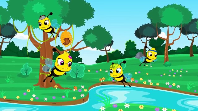 Arı Vız Vız Vız - Sevimli Dostlar çizgi film bebek şarkıları ve çocuk şarkıları 2017