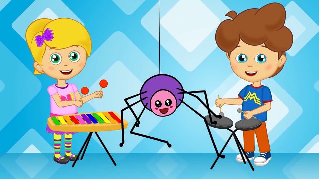 Minik Bir Örümcek - Sevimli Dostlar çizgi film bebek şarkıları ve çocuk şarkıları 2017