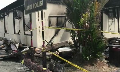 2 Terduga Teroris Ternyata Pernah Memanah Petugas Pemadam