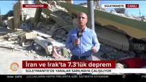Irak'ta 7,3'lük deprem