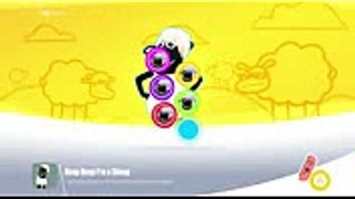 Just Dance 2018 Kids Mode Beep Beep Im A Sheep 6 players 5 stars + Rainbow Stars nintendo switch