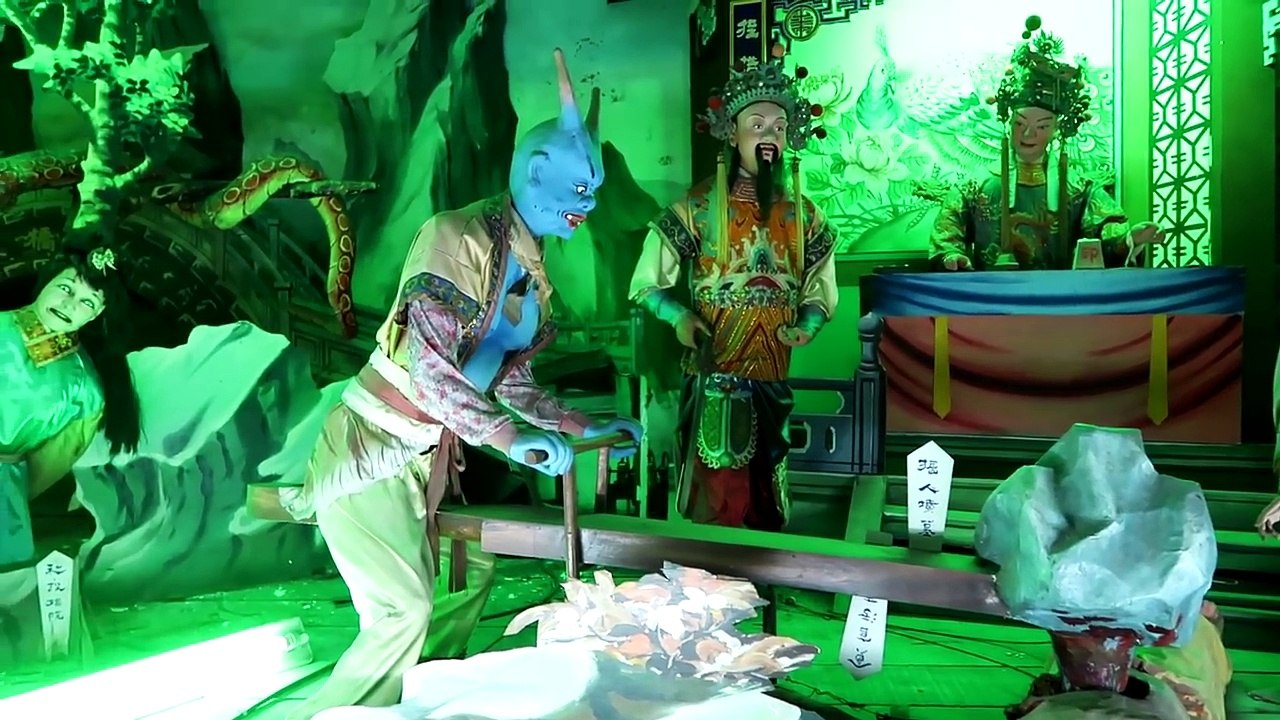 在彰化忍不住罵髒話！台灣B級景點旅行《彰化南天宮18層地獄》｜好倫