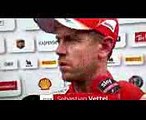F1 2017 Brazilian GP Free practice 2 Sebastian Vettel reaction
