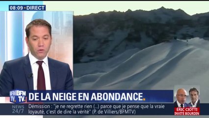 De la neige en abondance dans les Alpes… et ça devrait durer