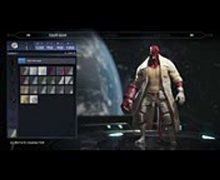 Injustice 2  - ALL Hellboy SHADERS!