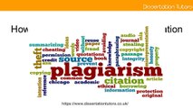 Tips to avoid plagiarism in dissertation projects- Dissertation Tutors