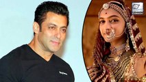 Salman Khan SUPPORTS Deepika Padukone's Padmavati