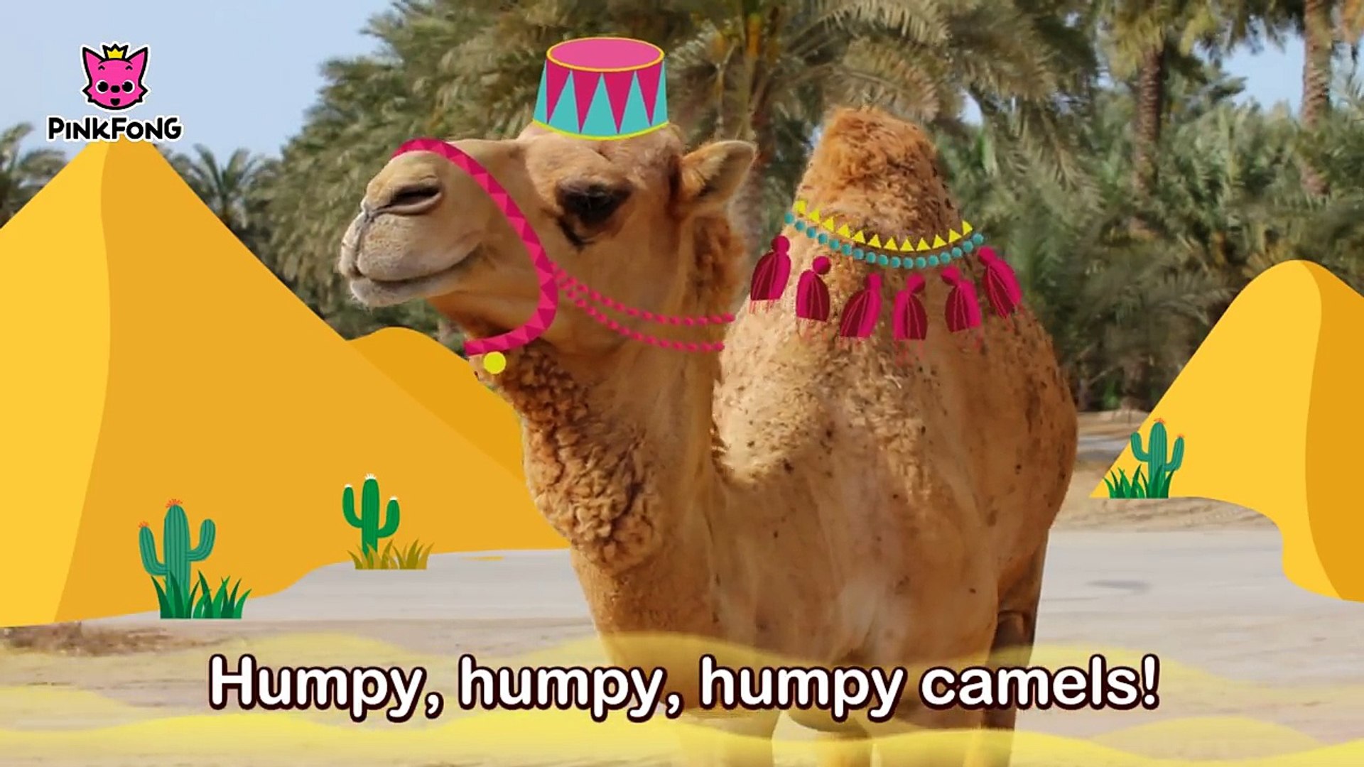 Humpy Lumpy Camel _ Camel _ Animal Songs _ Pinkfong Songs for Children-lKE3rtfc8LA