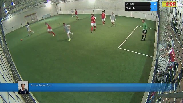 But de Gérald (2-1) - La Poste Vs FC Confo - 13/11/17 21:00 - LIGUE 4 - Poitiers Game Parc