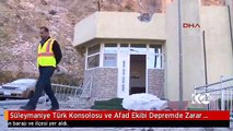 Süleymaniye Türk Konsolosu ve Afad Ekibi Depremde Zarar Gören Derbendihan Barajında İncelemelerde...