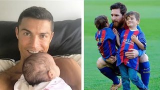 Famous Football Players & Their Cute Kids