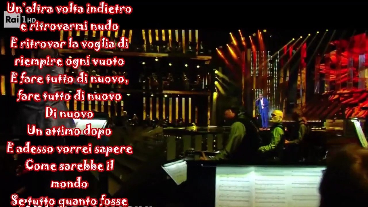 Marco Masini - Spostato di un secondo - Sanremo 2017 - live