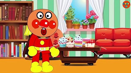 アンパンマン アニメ #01 ❤️ アンパンマン 食べる ケーキ ❤ おも�