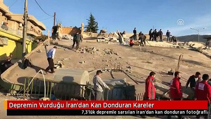 Depremin Vurduğu İran'dan Kan Donduran Kareler