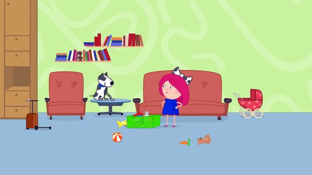 Learn colors for kids Smarta and her magic bag cartoons for kids ☔ Coloring Pages Kids #Cartoon-4g8x7h2N1ls