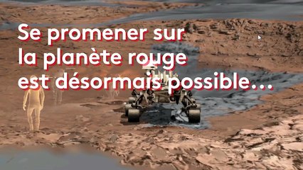 Visiter Mars sans bouger de sa chaise, c’est possible