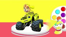 Best Learning Colors Video for Kids with Blaze and The Monster Machines Fun Colours Learning Videos