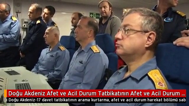 Doğu Akdeniz Afet ve Acil Durum Tatbikatının Afet ve Acil Durum Harekatı Bölümü Başladı