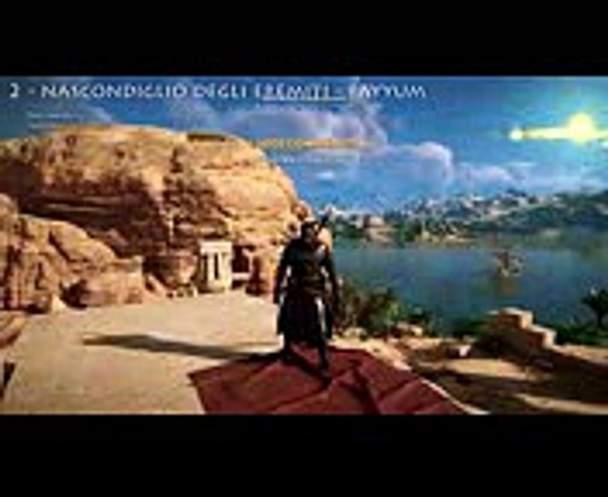 Assassin's Creed Origins - Completa Tutti gli Eremi - 5 Punti Abilità