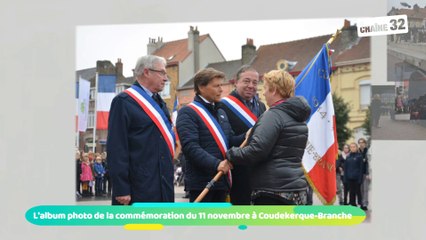 L'album photo de la commémoration du 11 novembre à Coudekerque-Branche
