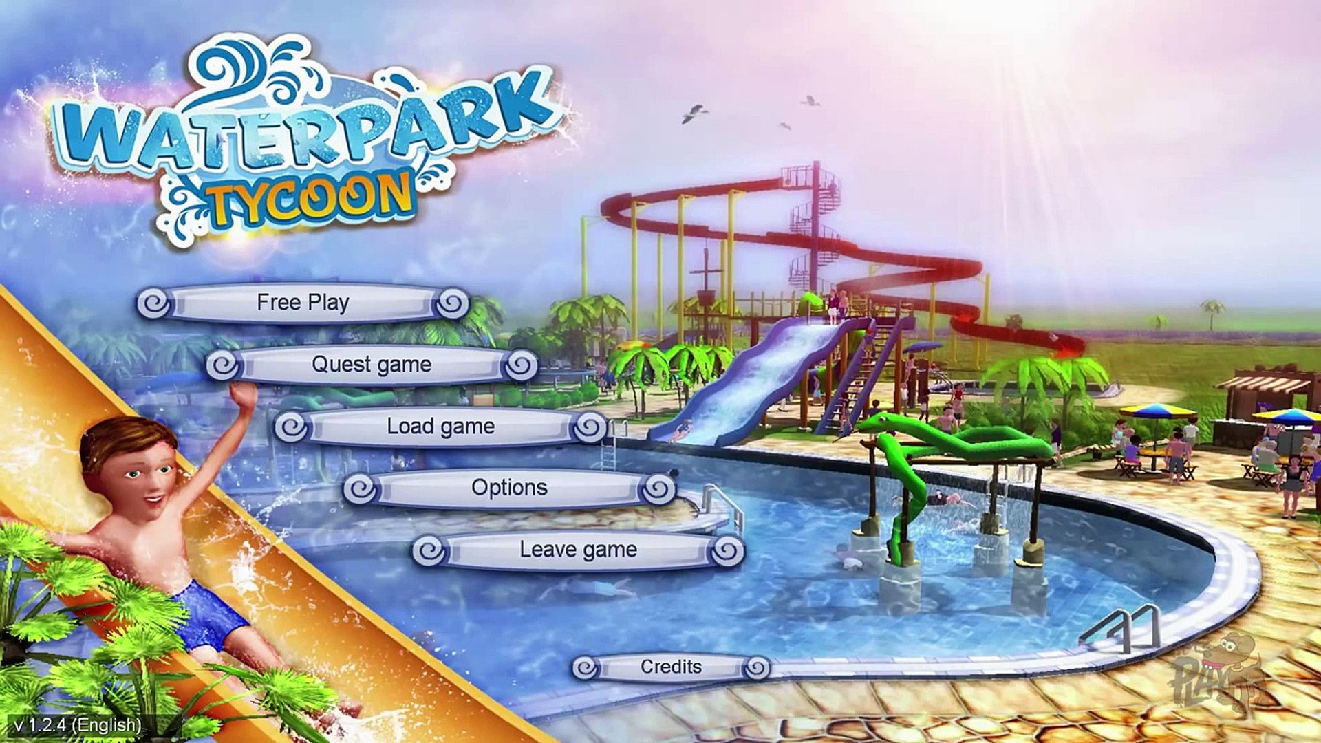 Lets Showcase Water Park Tycoon Ep 1 Video Dailymotion