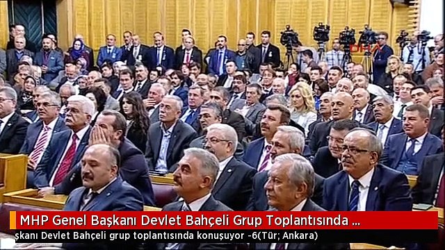 MHP Genel Başkanı Devlet Bahçeli Grup Toplantısında Konuşuyor -6