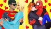 Bad Baby Spidey Date Cat Baby!- Litte Baby Loving Superbaby!-Real Life Pretend Play Family Fun Movie